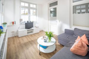 Kluin Norderney Wohnung 1 Wohnzimmer